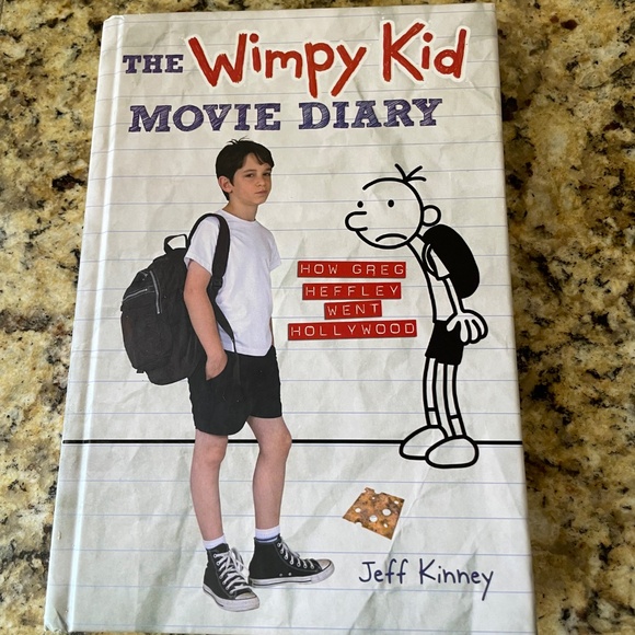 ❤️ DIARY OF A WIMPY KID THE WIMPY KID MOVIE DIARY HARDCOVER - Picture 4 of 4